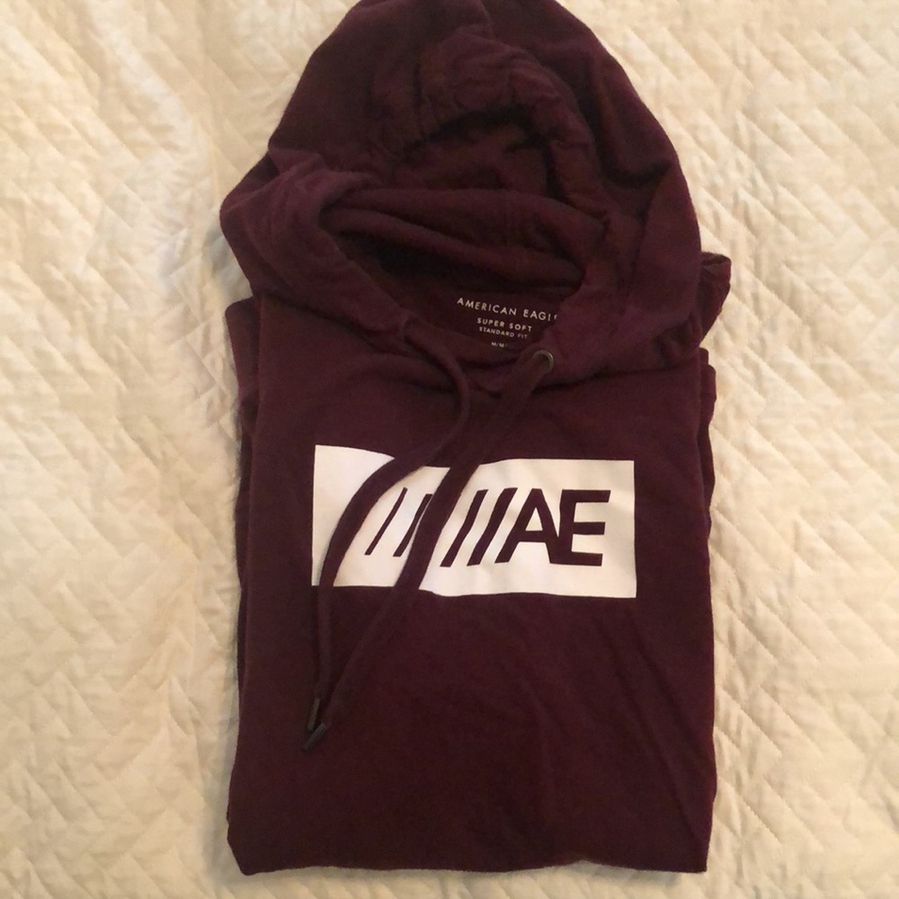 American Eagle light weight hoodie, EUC, Mens Medium - Picture 2 of 3